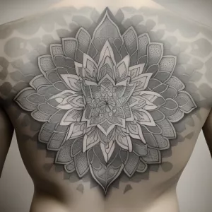 Delicate Mandala Tattoo - Tattoo generator